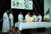 Missa com os fundadores da CMV fev/2011